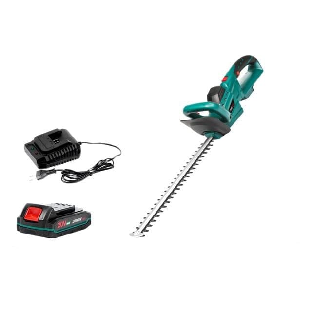 Cordless Hedge Trimmer with Telescopic Pole