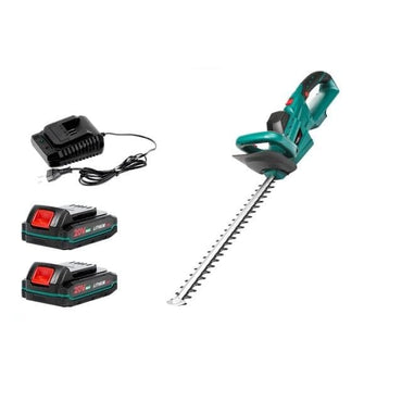 Cordless Hedge Trimmer with Telescopic Pole