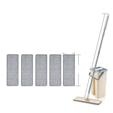 Cleaning Bucket With Squeeze Mop