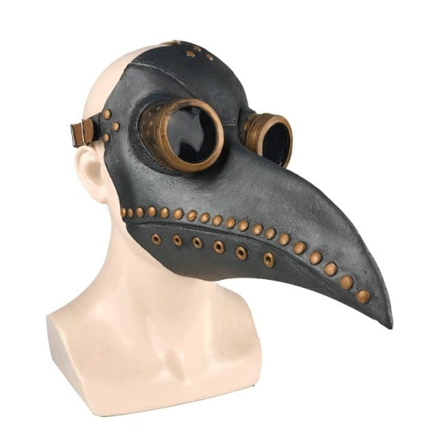 Halloween Plague Doctor Bird Bead Mask