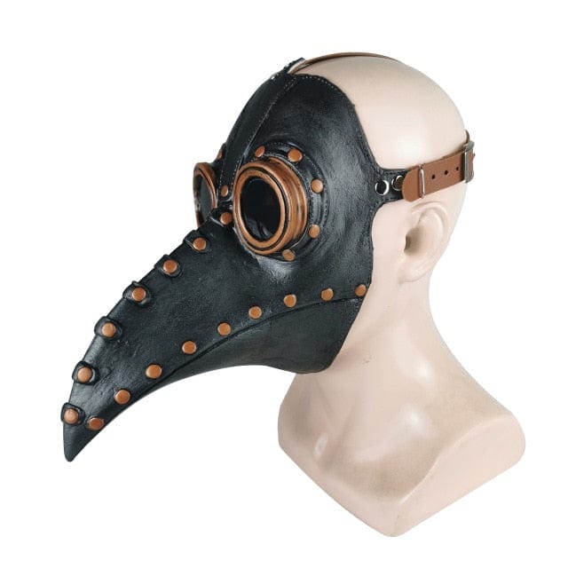 Halloween Plague Doctor Bird Bead Mask