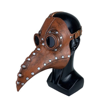 Halloween Plague Doctor Bird Bead Mask