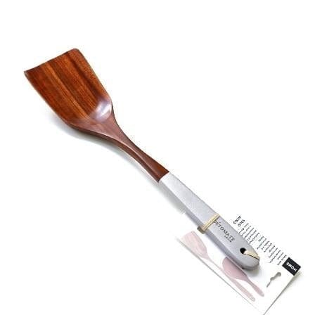 Solid Wood Cooking Tool Eco-friendly Teak Spatula Rice Scoop Environmental Protection Tableware Household Kitchen Supplies - east2cart.uk