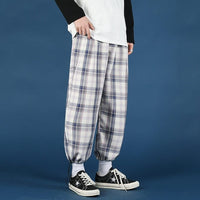 Men's Plaid Casual Trouser