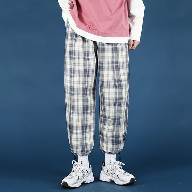 Men's Plaid Casual Trouser