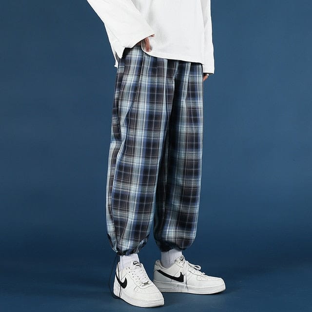 Men's Plaid Casual Trouser