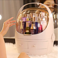 Portable Jewerly Box Desktop Cosmetic Drawer Storage Box Case Makeup Organizer Cosmetics Storage Rack Container Display Stand - east2cart.uk