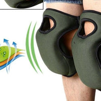 Flexible Soft Foam Green Kneepads - east2cart.uk