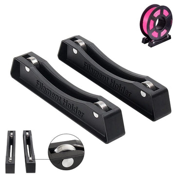 MEGA Filament Holder Tabletop Spool 3D Printer Material Shelves Supplies Fixed Supporter Seat Rack For 1kg coil of ABS PLA TPU - east2cart.uk