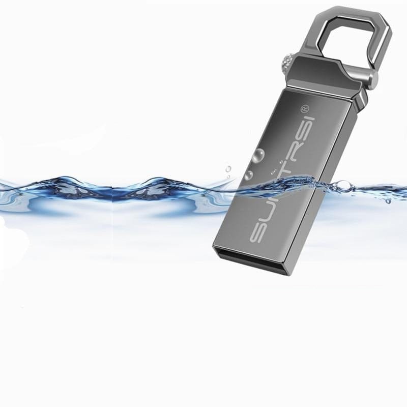 Suntrsi pendrive 64gb 32gb16gb 8gb USB Flash Drive 128gb Pen drive  флешка waterproof 4gb u disk 2.0 memoria usb stick gift - east2cart.uk