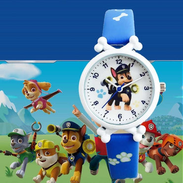 Kids Waterproof Cartoon Dog Watches - east2cart.uk