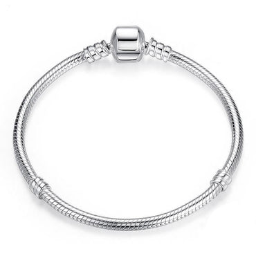 Sterling Silver Snake Chain Bracelet - east2cart.uk