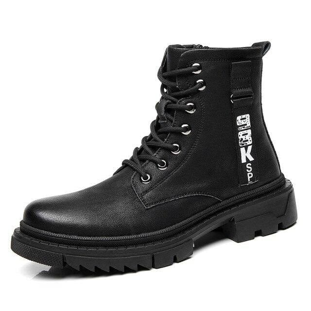 Genuine Leather Men's Tooling Boots - east2cart.uk