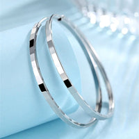 925 Sterling Silver Hoop Earring - east2cart.uk