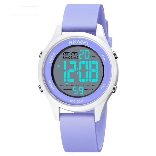 SKMEI 10Bar Waterproof Kids Wristwatch Japan Digital movement Children Watch Swim Stopwatch Sport Watches Clock For Boys Girls - east2cart.uk