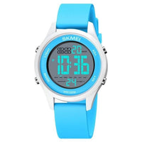 SKMEI 10Bar Waterproof Kids Wristwatch Japan Digital movement Children Watch Swim Stopwatch Sport Watches Clock For Boys Girls - east2cart.uk