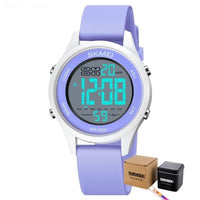 SKMEI 10Bar Waterproof Kids Wristwatch Japan Digital movement Children Watch Swim Stopwatch Sport Watches Clock For Boys Girls - east2cart.uk