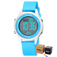 SKMEI 10Bar Waterproof Kids Wristwatch Japan Digital movement Children Watch Swim Stopwatch Sport Watches Clock For Boys Girls - east2cart.uk