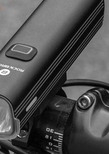 ROCKBROS Bicycle Light 1000Lumen 4800mAh Bike Headlight Power Bank Flashlight Handlebar USB Charging MTB Road Cycling Highlight - east2cart.uk