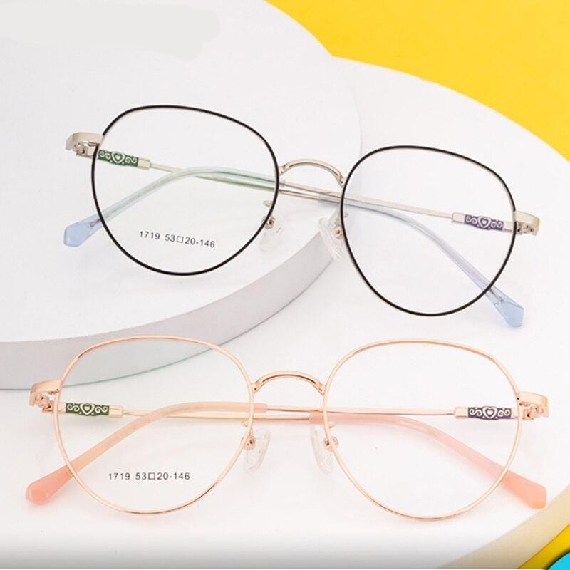 Classic Round Prescription Glasses Frame - east2cart.uk