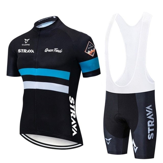 summer strava Team Men's Racing Cycling Suits Tops Triathlon  Bike Wear Quick Dry Jersey Ropa Ciclismo Cycling Clothing Sets - east2cart.uk