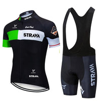 summer strava Team Men's Racing Cycling Suits Tops Triathlon  Bike Wear Quick Dry Jersey Ropa Ciclismo Cycling Clothing Sets - east2cart.uk