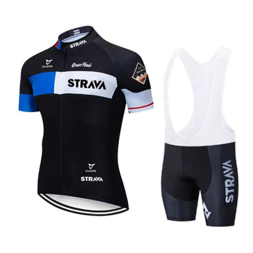 summer strava Team Men's Racing Cycling Suits Tops Triathlon  Bike Wear Quick Dry Jersey Ropa Ciclismo Cycling Clothing Sets - east2cart.uk