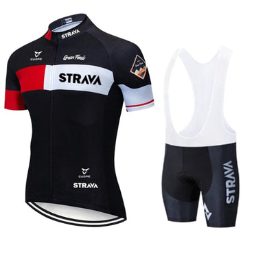 summer strava Team Men's Racing Cycling Suits Tops Triathlon  Bike Wear Quick Dry Jersey Ropa Ciclismo Cycling Clothing Sets - east2cart.uk