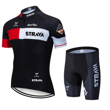 summer strava Team Men's Racing Cycling Suits Tops Triathlon  Bike Wear Quick Dry Jersey Ropa Ciclismo Cycling Clothing Sets - east2cart.uk