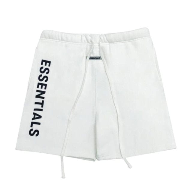 Men's New Essentials Letter Printed Cotton Shorts - east2cart.uk