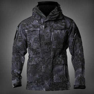 Men's Waterproof Jacket Military Tactical Clothing Autumn Army Camouflage Husband Men Windbreaker Hood Coat Bomber Male Jacket - east2cart.uk