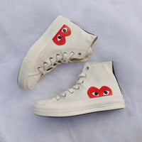 Blue Grey 1970s High Quality Canvas Shoe - east2cart.uk