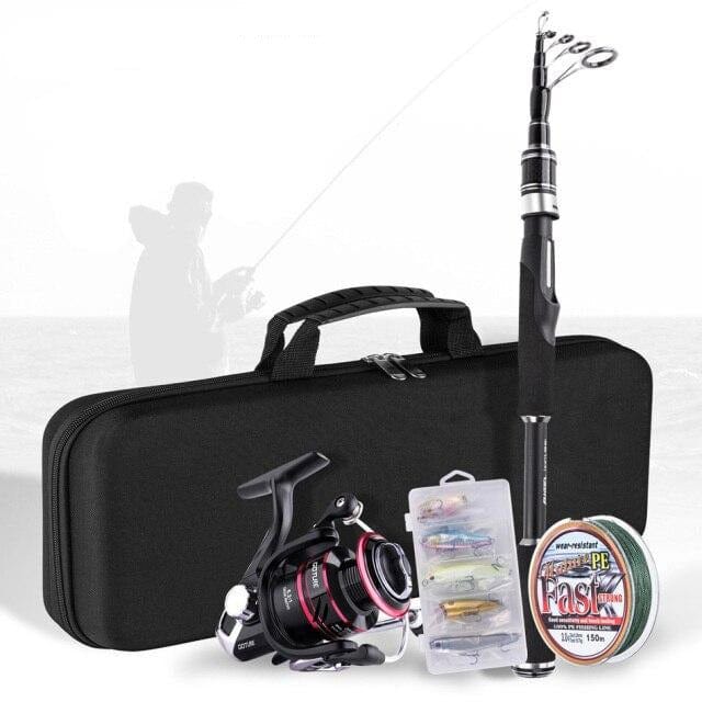 Spinning Fishing Rod Reel Combo - east2cart.uk