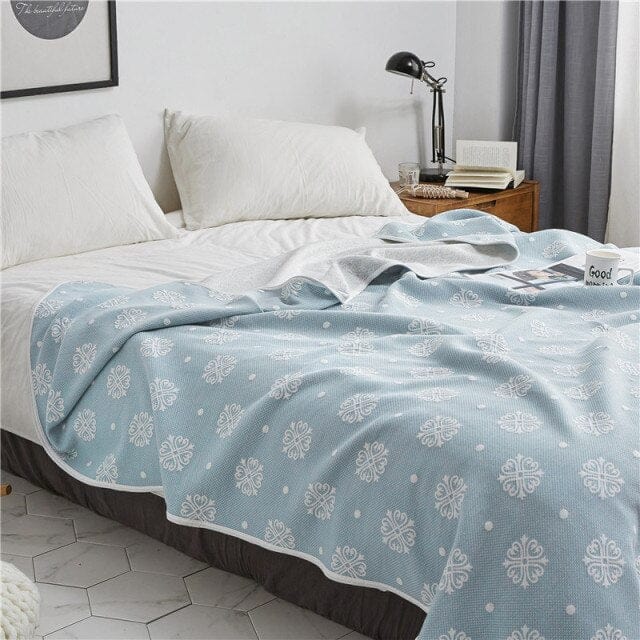 Queen Size Soft Plaid Comforter Bedspread - east2cart.uk