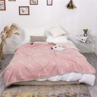 Queen Size Soft Plaid Comforter Bedspread - east2cart.uk