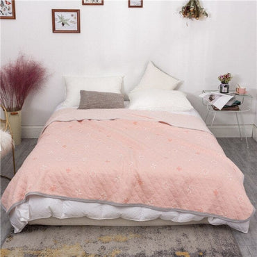 Queen Size Soft Plaid Comforter Bedspread - east2cart.uk