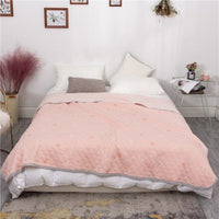 Queen Size Soft Plaid Comforter Bedspread - east2cart.uk