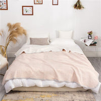 Queen Size Soft Plaid Comforter Bedspread - east2cart.uk