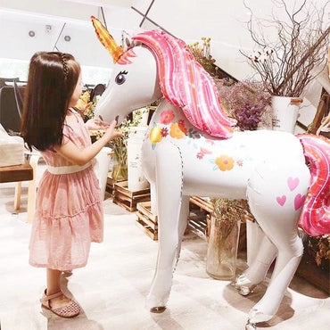 3.8ft Tall Unicorn Party Decorations - east2cart.uk