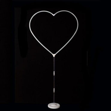 Round love moon Balloon column accessorie Balloon Stand Holder Baby Shower Birthday Party Wedding Xmas Decoration Supplies - east2cart.uk