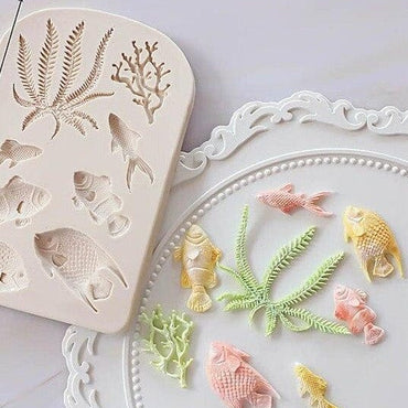 Starfish Fondant Cake Mold