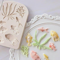 Starfish Fondant Cake Mold