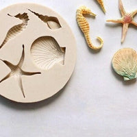 Starfish Fondant Cake Mold