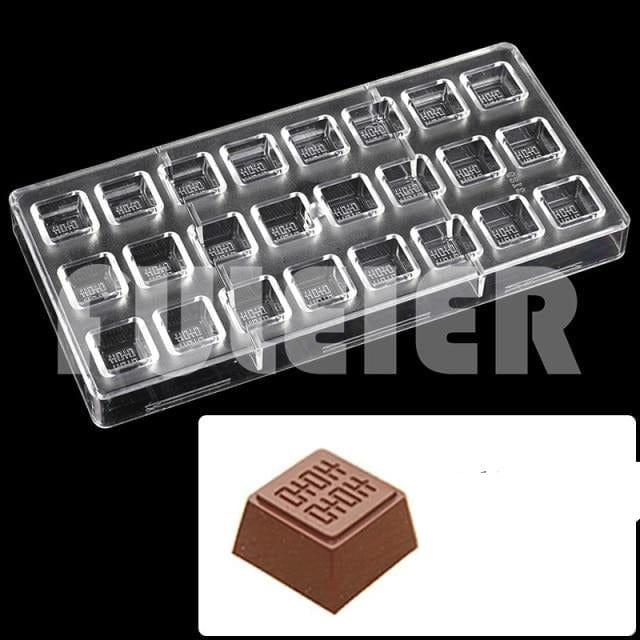 3D Polycarbonate Chocolate Mold - east2cart.uk