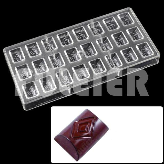 3D Polycarbonate Chocolate Mold - east2cart.uk