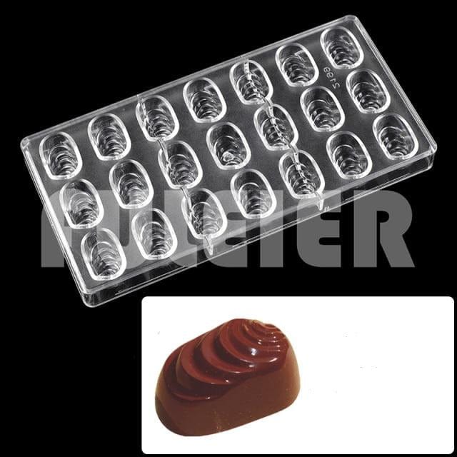 3D Polycarbonate Chocolate Mold - east2cart.uk