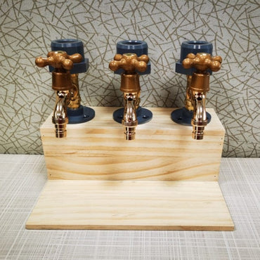 Wooden Faucet Drinks Dispenser - east2cart.uk