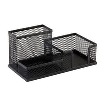 Multi-function Metal Iron desk organizer makeup storage box with drawer Stationery pen holder  Office Supplies home - east2cart.uk