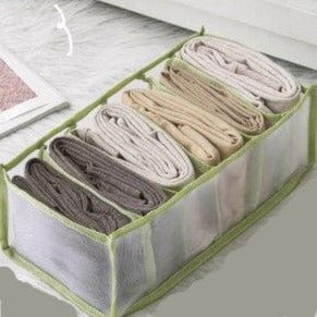 T-Shirt Jeans Storage Box, Pants Compartment Storage Box Wardrobe Drawer Divider Organizer, Use To Store Socks Panties And Jeans - east2cart.uk