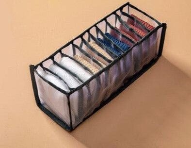 T-Shirt Jeans Storage Box, Pants Compartment Storage Box Wardrobe Drawer Divider Organizer, Use To Store Socks Panties And Jeans - east2cart.uk